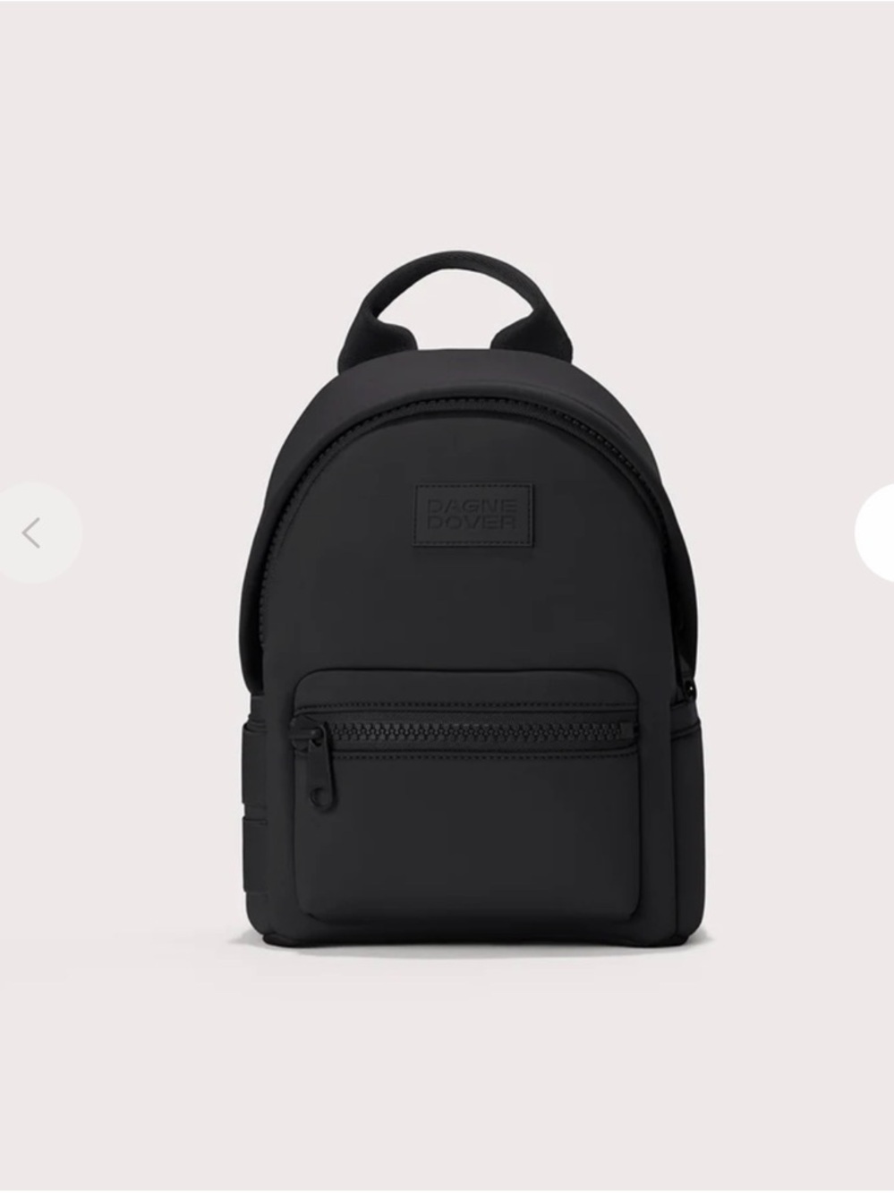 Dagne Dover Black Dakota Small Neoprene Backpack